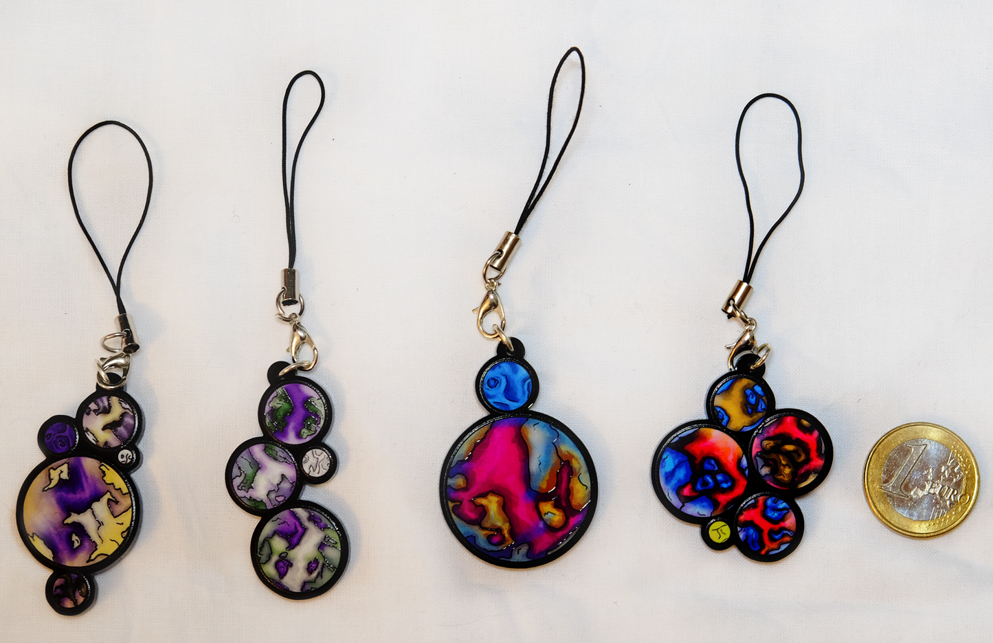 Planet Pride: Non-binary Single-sided acrylic keychain