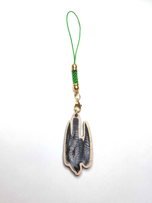 Eurasian Birds: Peregrine Falcon - Wooden Charm