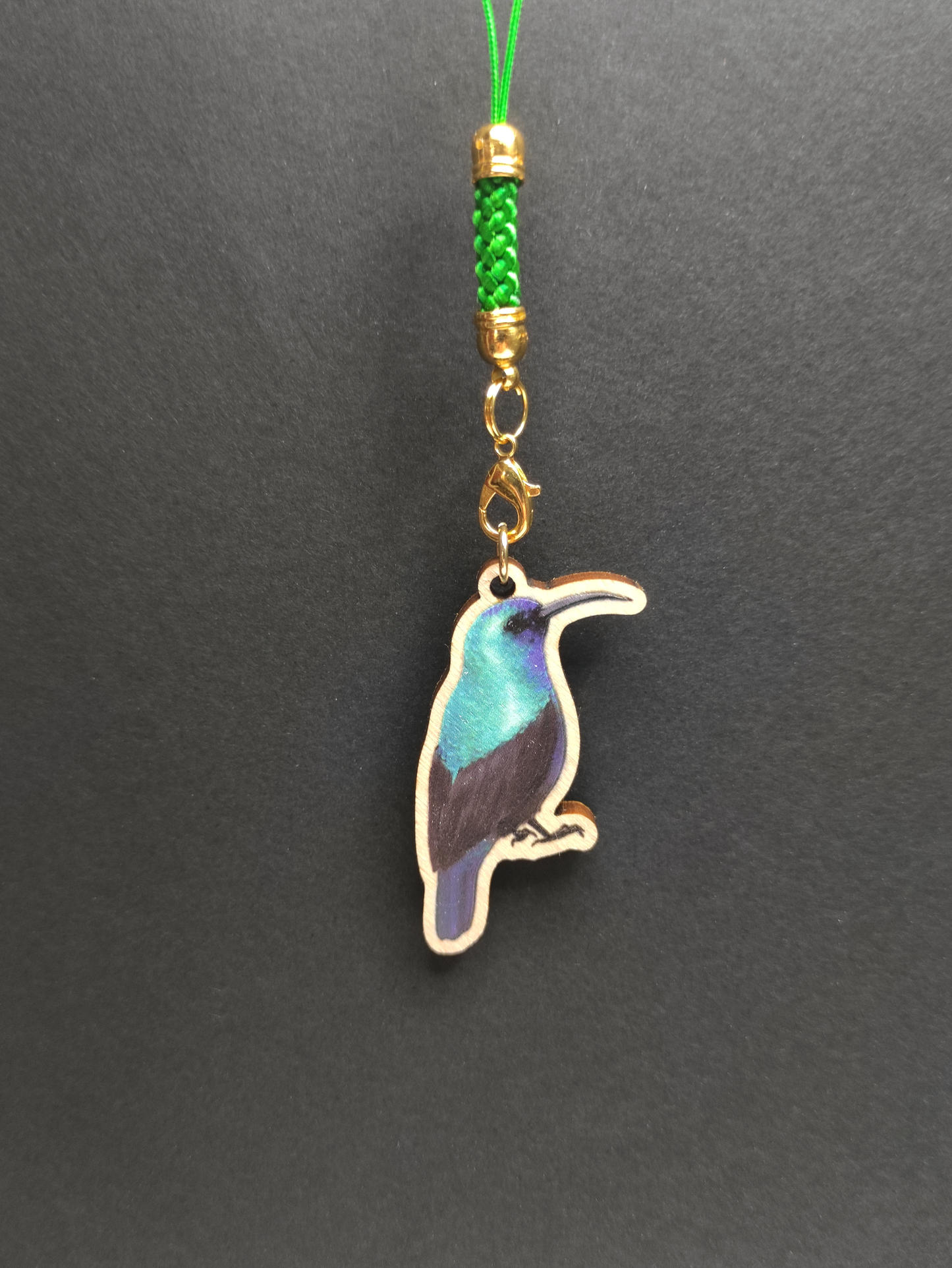 Eurasian Birds: Palestine Sunbird - Wooden Charm