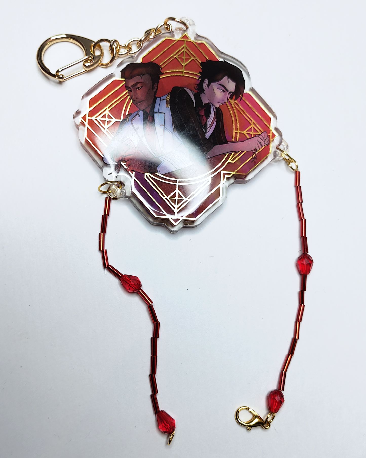 Arcane (JayVik): Broken strings of fate - double-sided acrylic charm