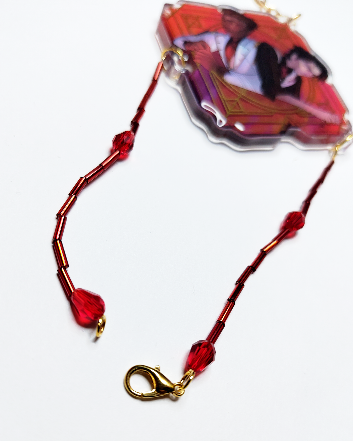 Arcane (JayVik): Broken strings of fate - double-sided acrylic charm