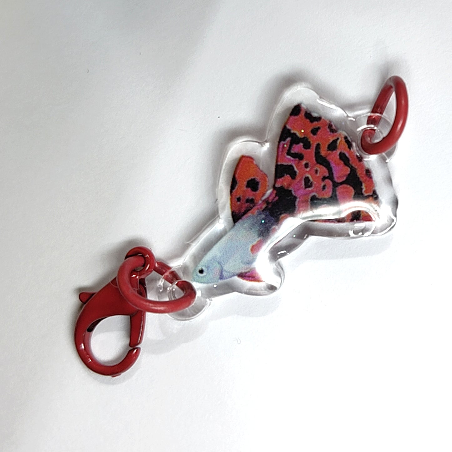 Man, I Love Fish - chain-link charms