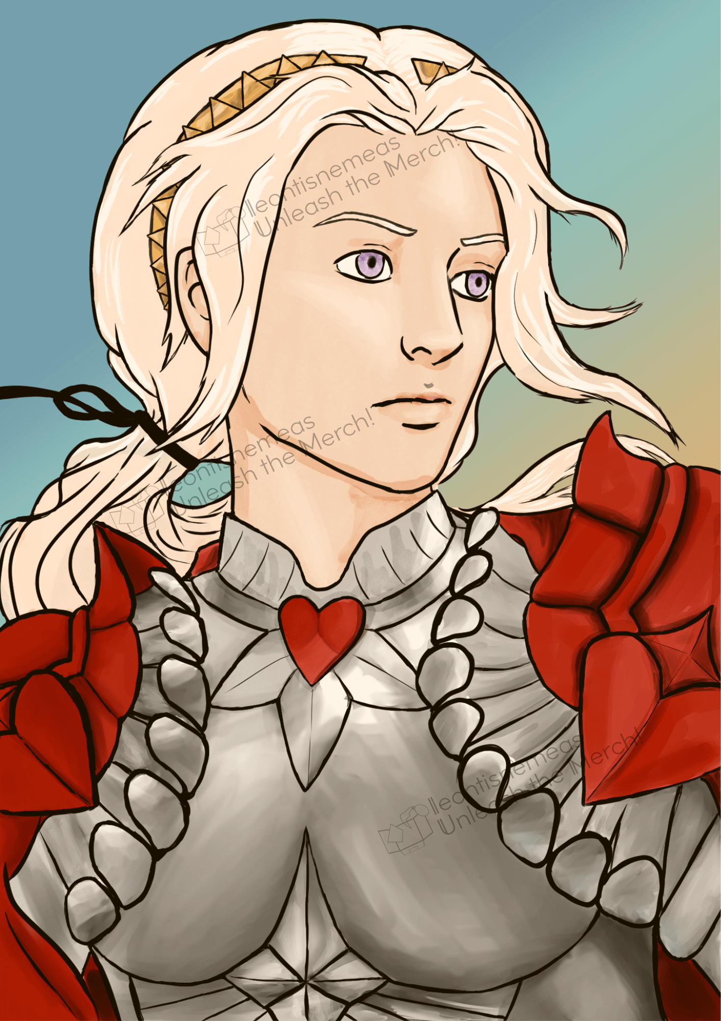 Fire Emblem - Edelgard - Art Print - Unleash The Merch!