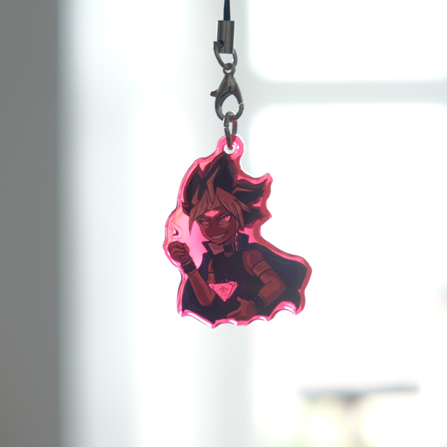 Yu-Gi-Oh! fluorescent charms - one sided acrylic keychains