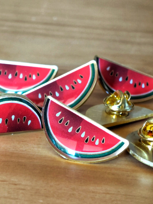 PREORDER! Merch for Palestine - Watermelon Pin