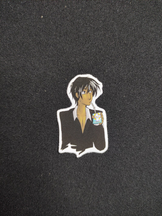 Trigun - Wolfwood Holy Water Sticker