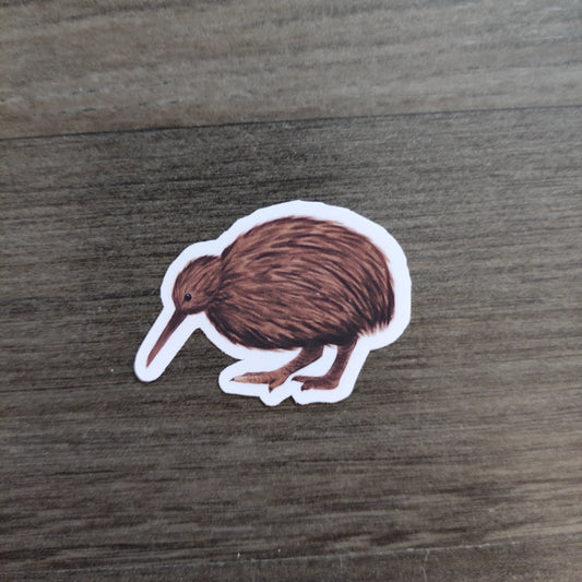 Birds of the world: Kiwi - stickers