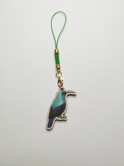 Eurasian Birds: Palestine Sunbird - Wooden Charm