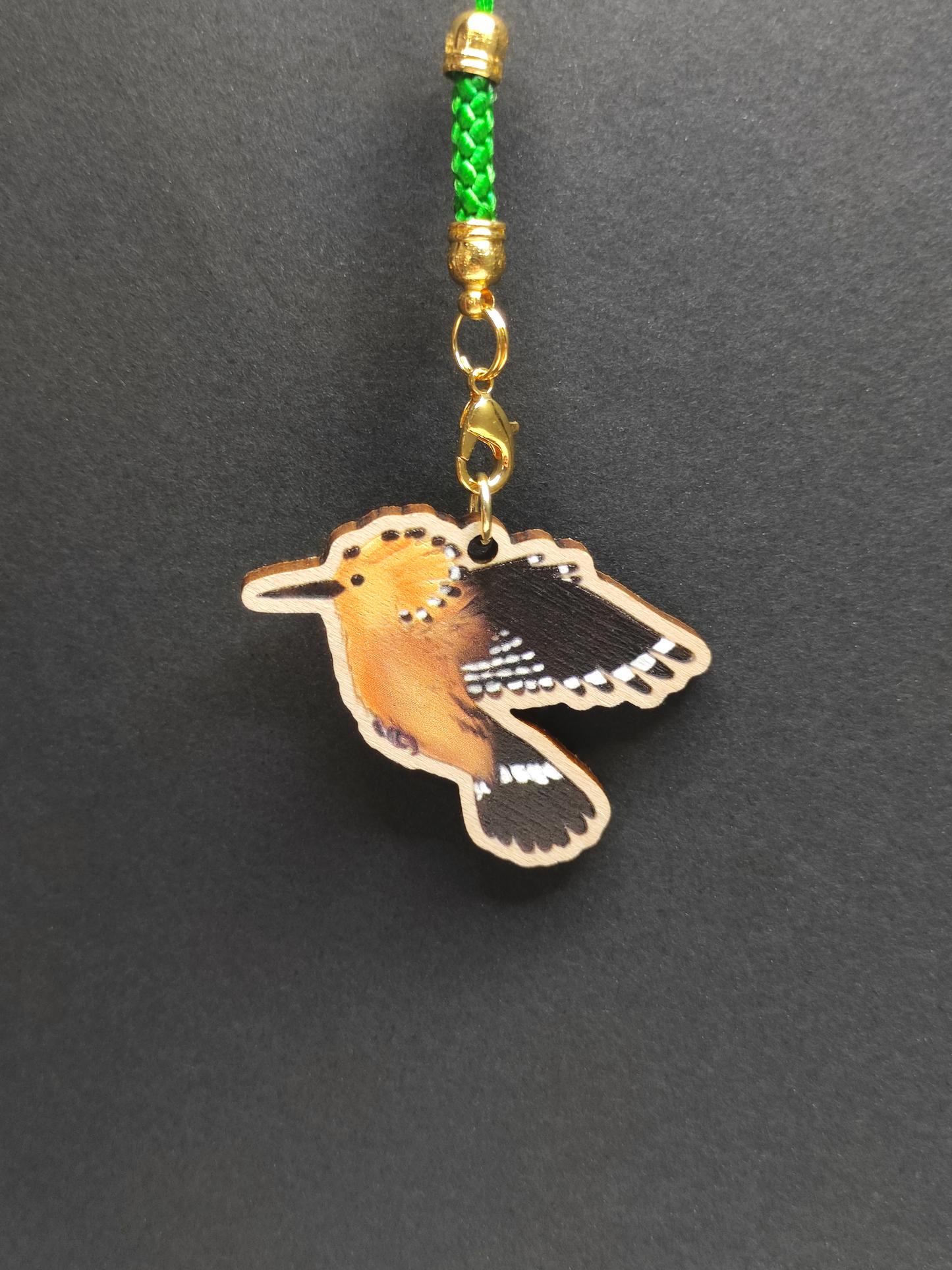Eurasian Birds: Hoopoe - Wooden Charm