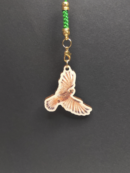 Eurasian Birds: Kestrel - Wooden Charm