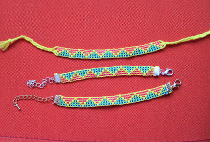 Pride Jewelry: Pansexual pattern - wristband