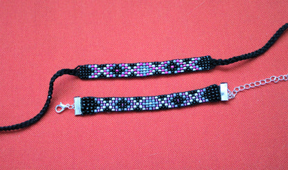 Pride Jewelry: Asexual pattern - wristband