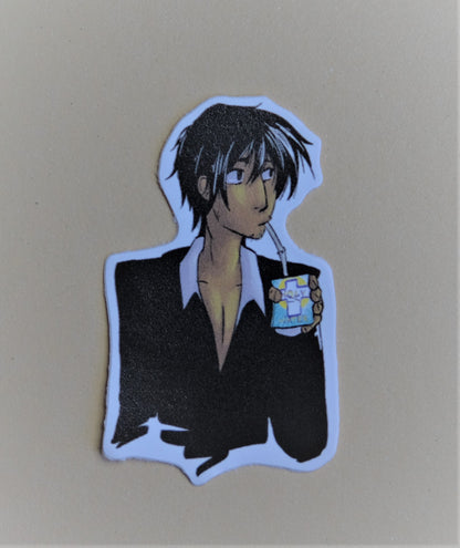 Trigun - Wolfwood Holy Water Sticker