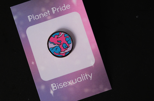 Planet Pride: Bisexuality - Enamel Pin