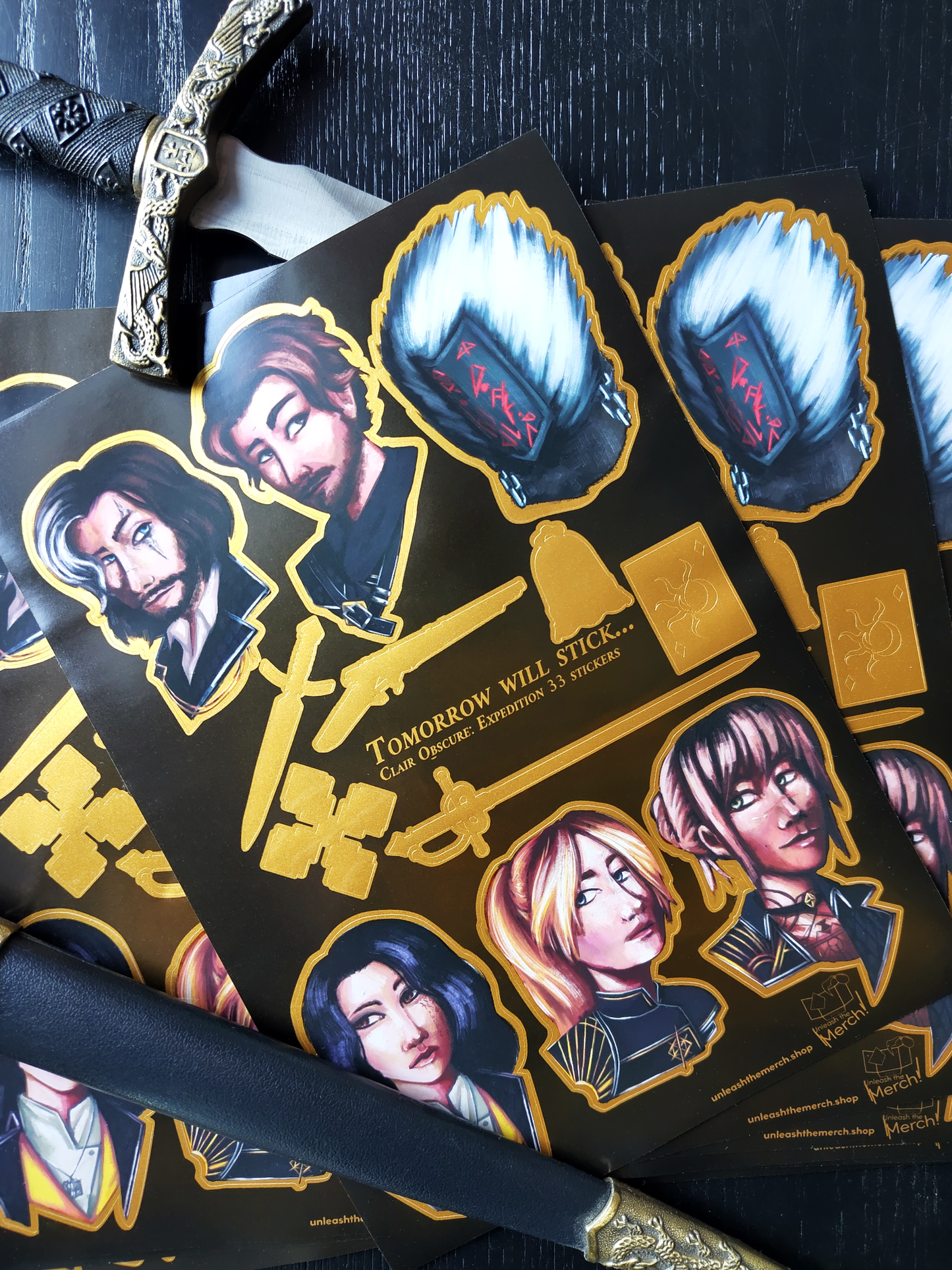 Clair Obscure: Expedition 33: Tomorrow will stick - Sticker sheet