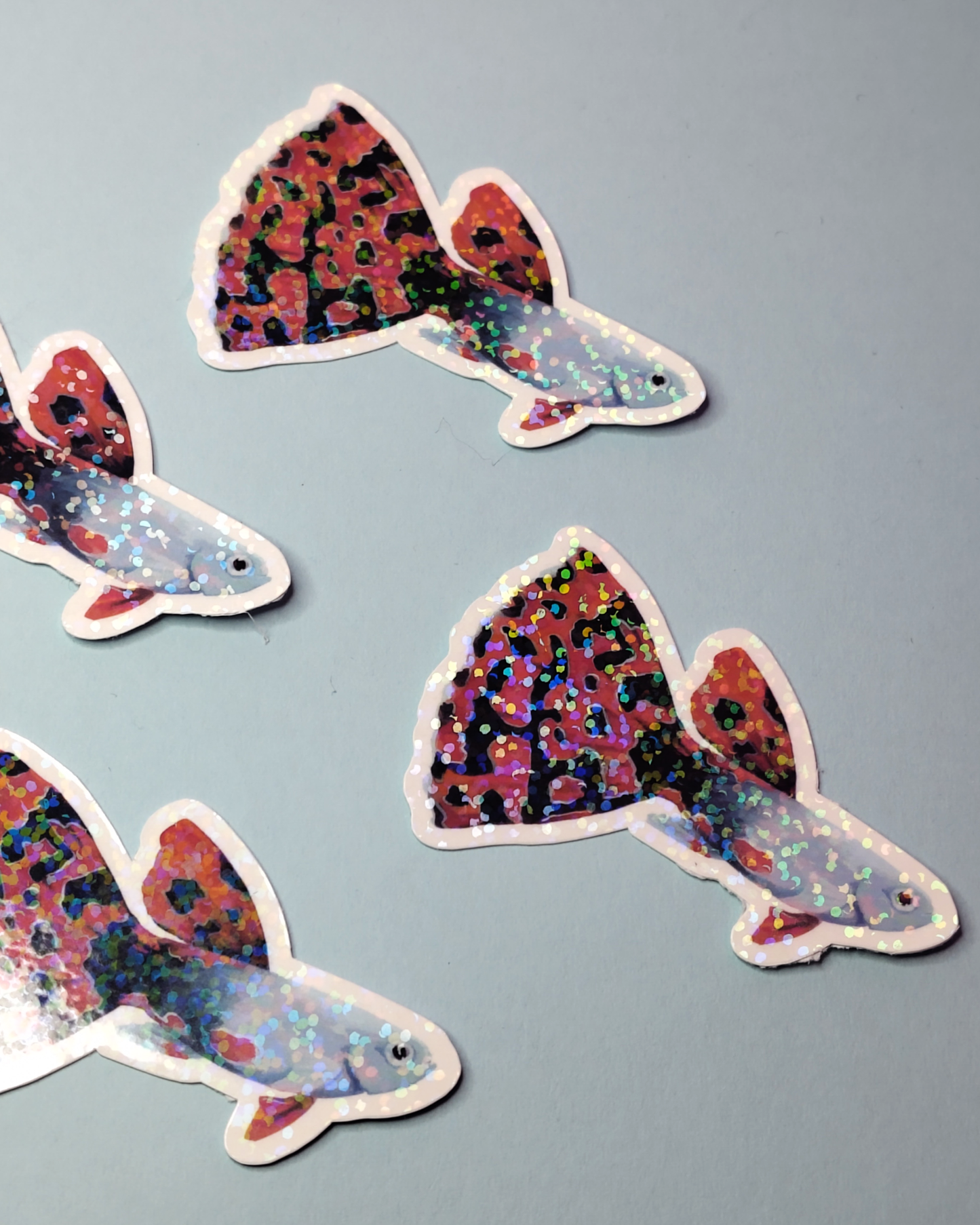 Man, I Love Fish: Guppy - Sticker