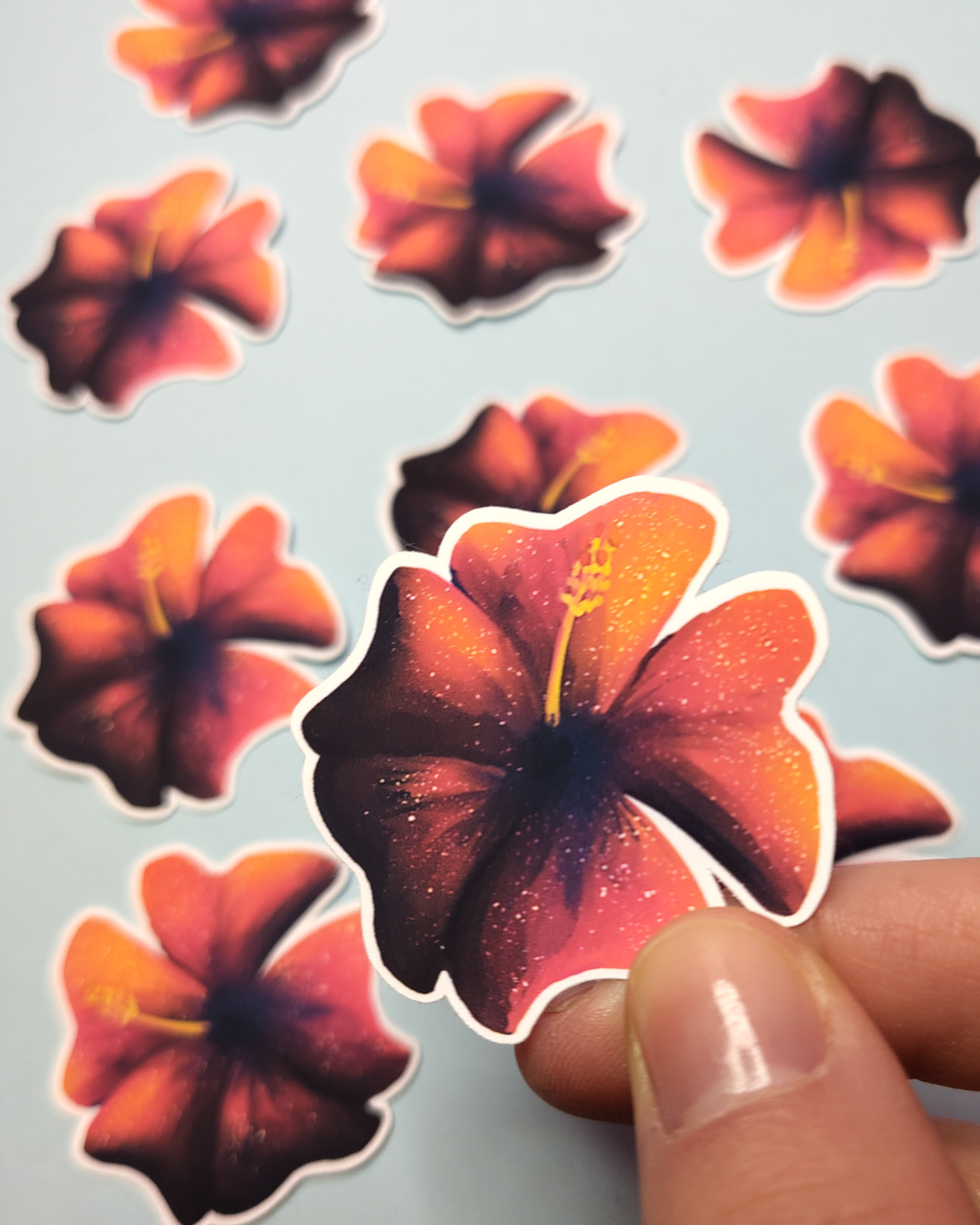 Galaxy Garden: Hibiscus - Sticker