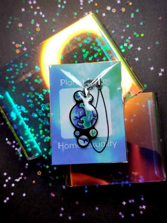 Planet Pride: Homosexuality - Single-sided acrylic keychain