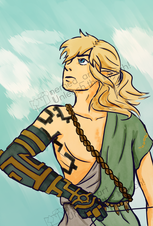 The Legend of Zelda(Tears of the Kingdom): What the f is a Gleeok - Print