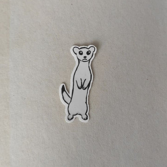 Ermine - Wild Critters Sticker series
