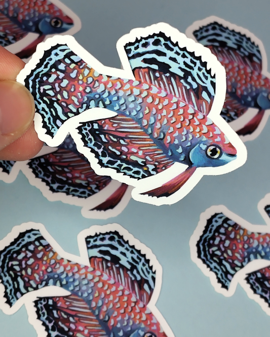 Man, I Love Fish: Bluefin Notho - Sticker