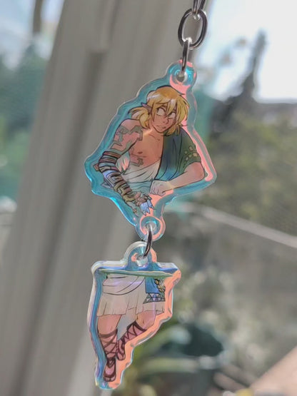 The Legend Of Zelda - Tears of the Kingdom: Link Ascending - Acrylic keychain