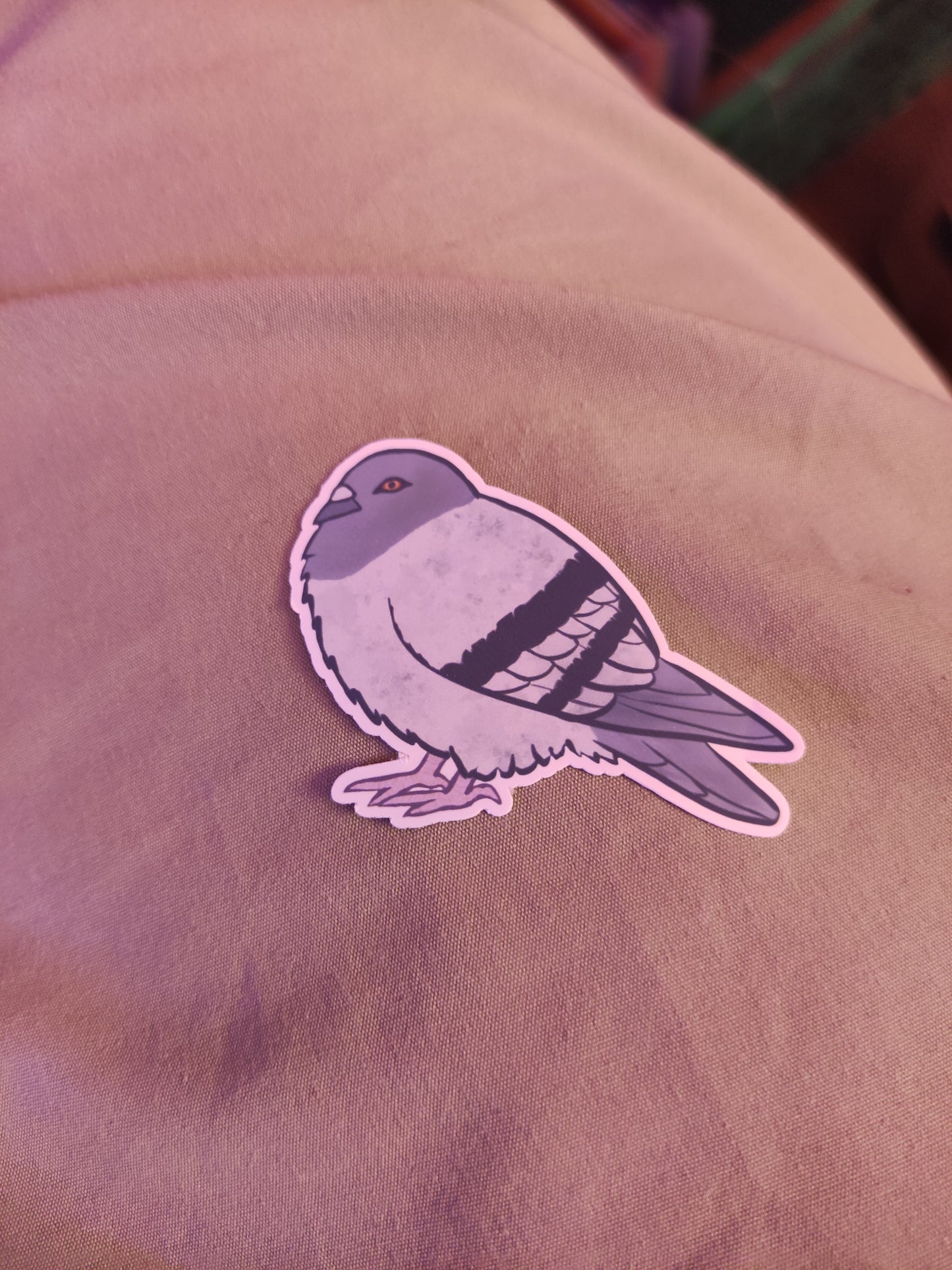 Pouting pigeon - Sticker