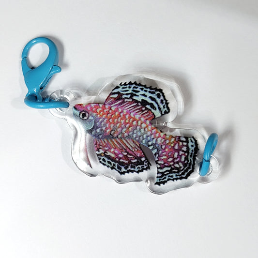 Man, I Love Fish: Bluefin notho - chain-link charm