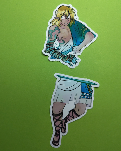 Legend of Zelda (Tears of the Kingdom): Link Ascending - Stickers