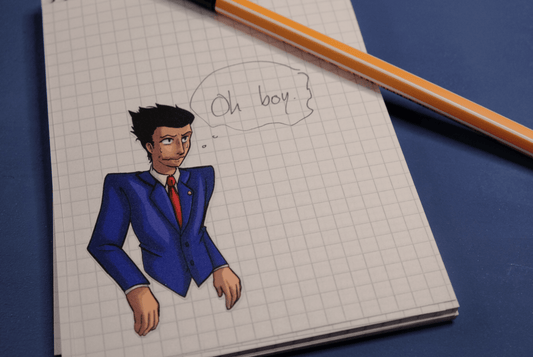 Ace Attorney Sticker Sheets - Stickers - Unleash The Merch!