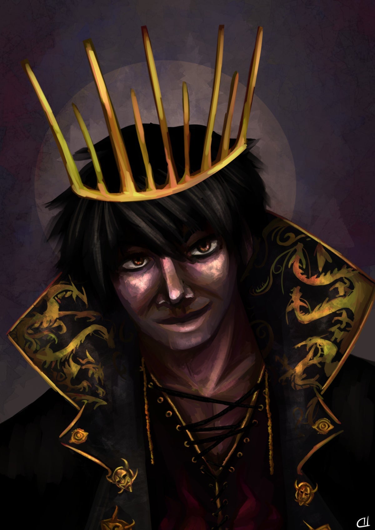 Baldur's Gate 3: Archduke Gortash Portrait - Print - Art Print - Unleash The Merch!