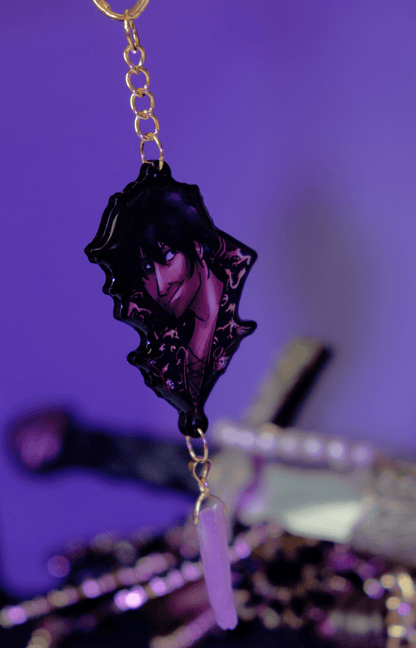 Baldur's Gate 3: The Chosen Three - Single - sided acyrlic keychain with Netherstone - Acrylic Charm - Unleash The Merch!