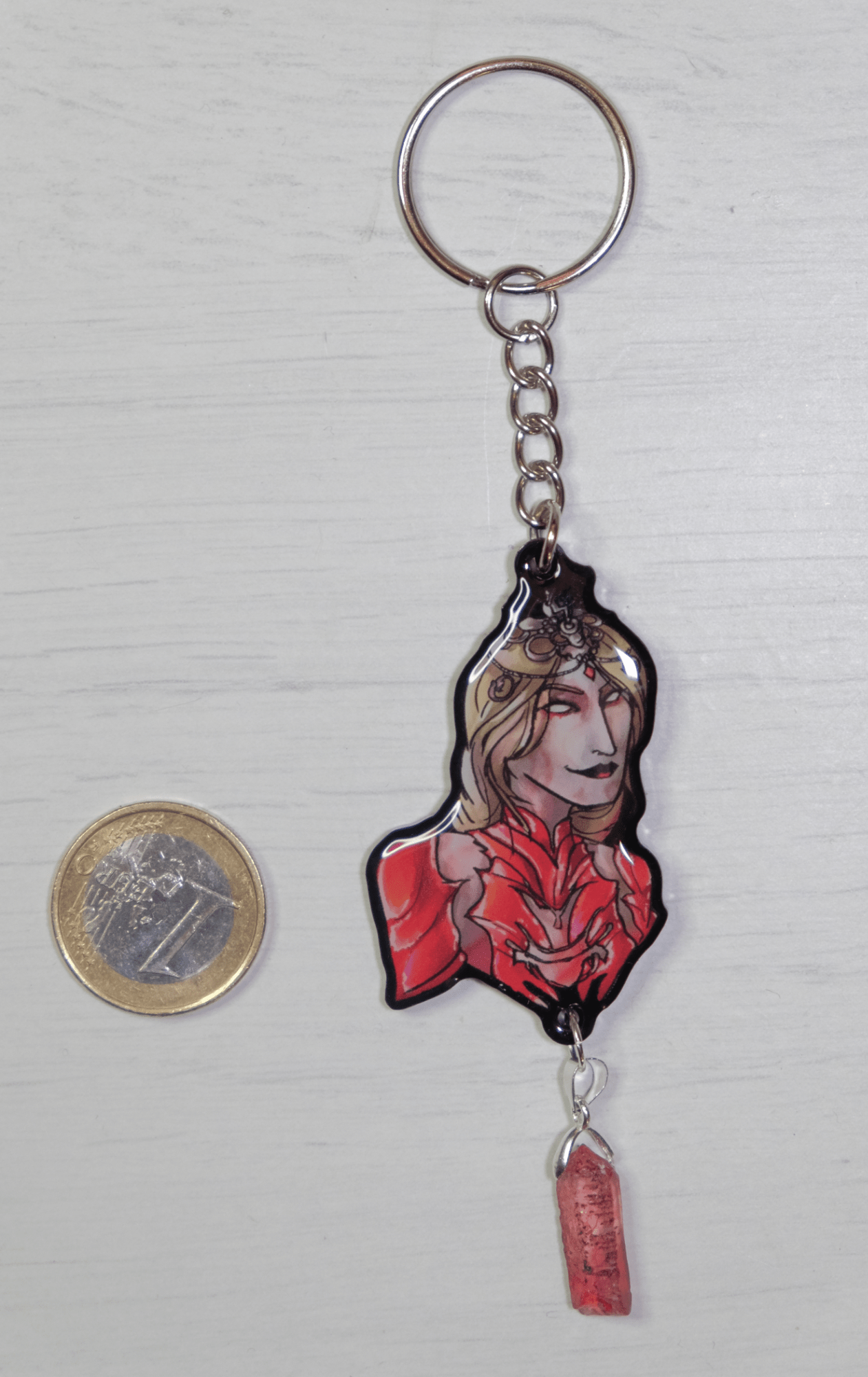 Baldur's Gate 3: The Chosen Three - Single - sided acyrlic keychain with Netherstone - Acrylic Charm - Unleash The Merch!