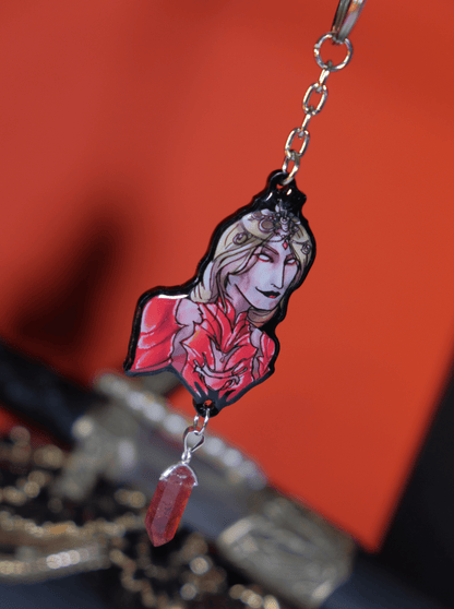 Baldur's Gate 3: The Chosen Three - Single - sided acyrlic keychain with Netherstone - Acrylic Charm - Unleash The Merch!