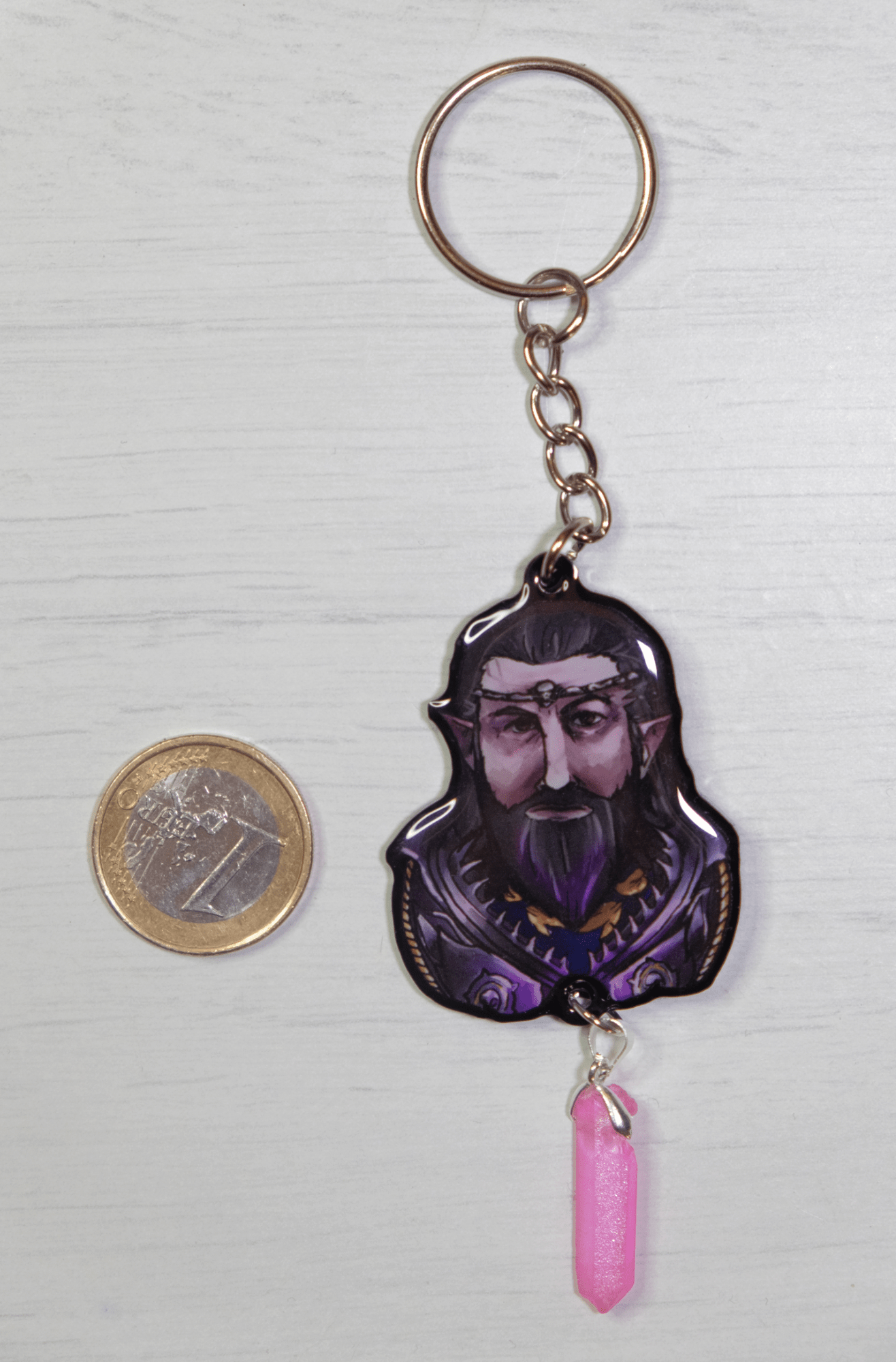 Baldur's Gate 3: The Chosen Three - Single - sided acyrlic keychain with Netherstone - Acrylic Charm - Unleash The Merch!