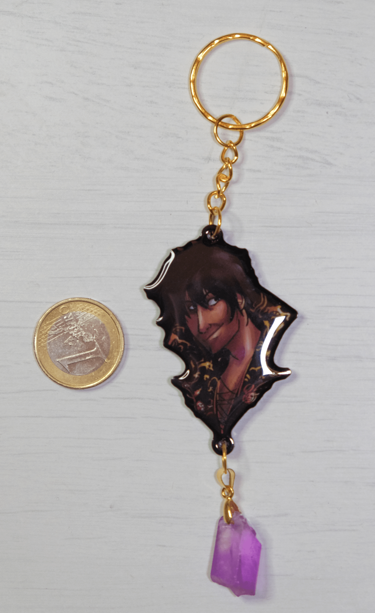 Baldur's Gate 3: The Chosen Three - Single - sided acyrlic keychain with Netherstone - Acrylic Charm - Unleash The Merch!