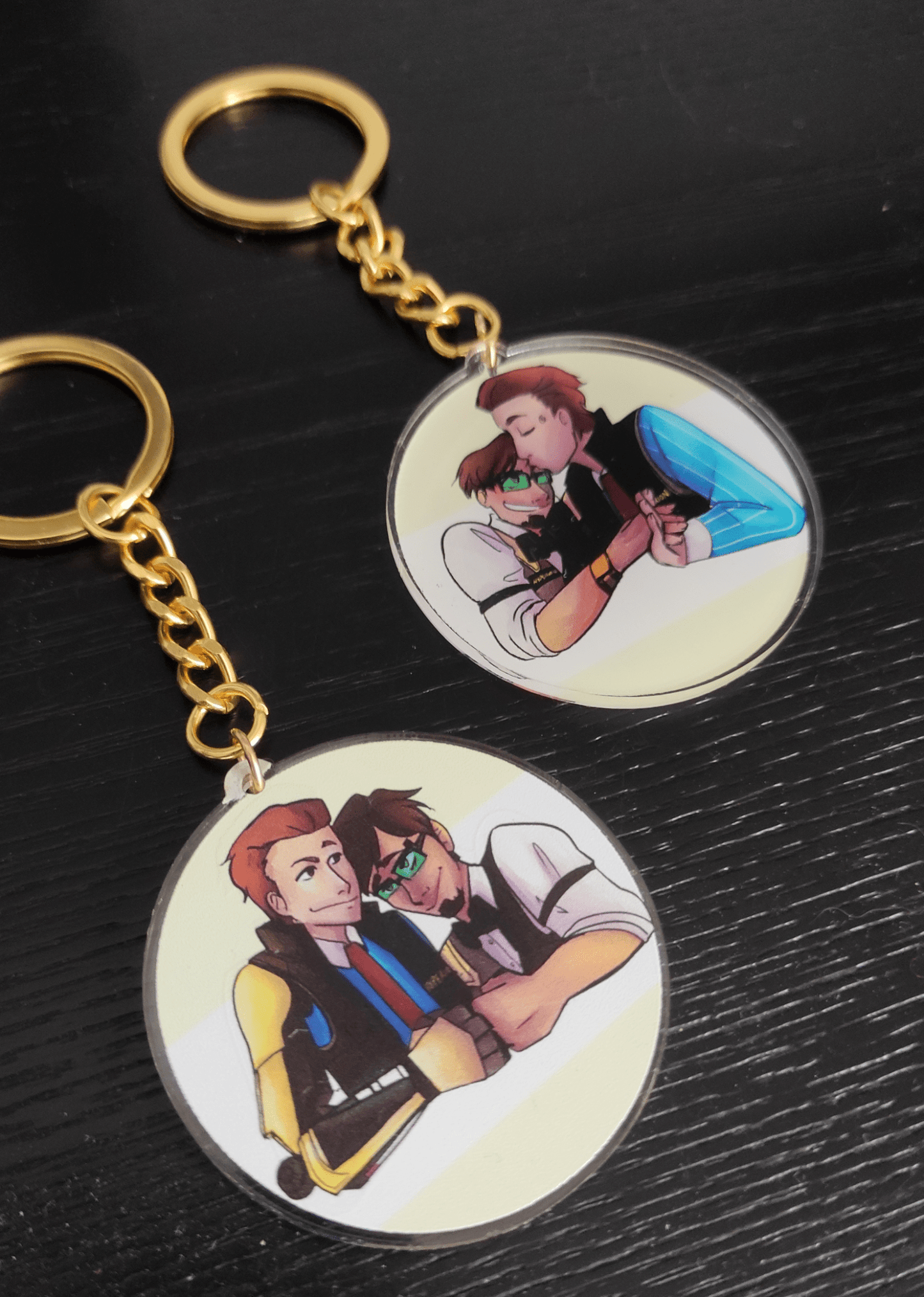 Borderlands: Gayperion - double sided acrylic charm - Unleash The Merch!