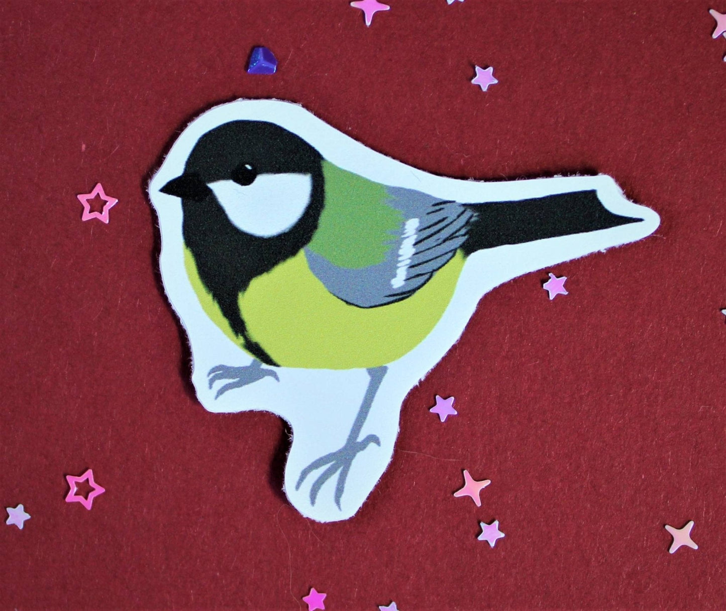 Eurasian Birds: Great tit - Stickers - Stickers - Unleash The Merch!