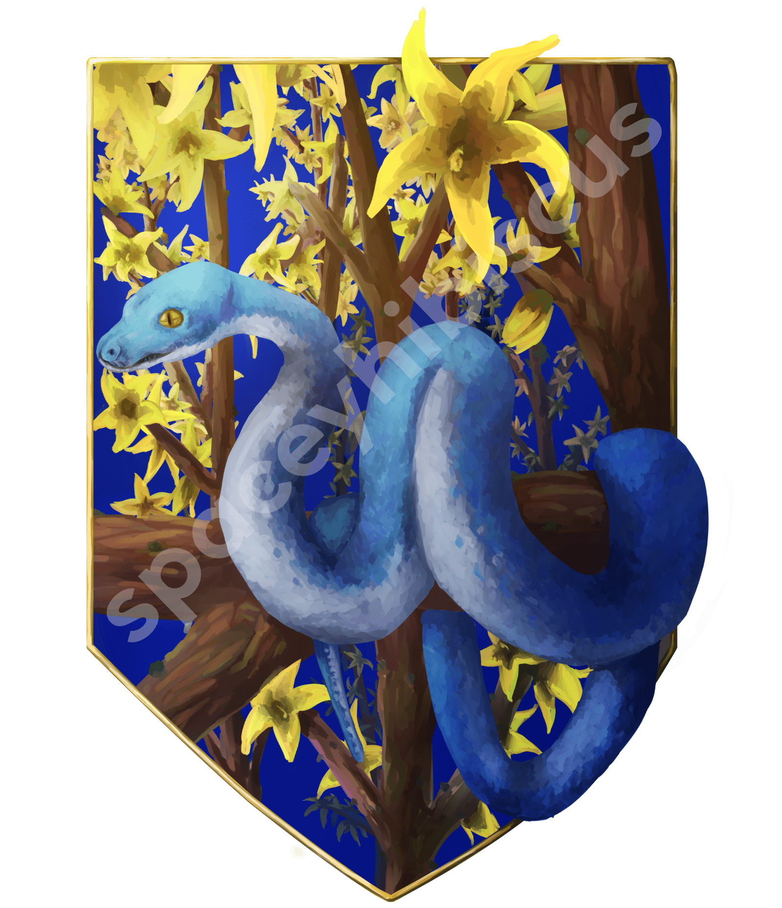 Fire Emblem (Shadows of Valentia) - Python and Forsythia - Print - Unleash The Merch!