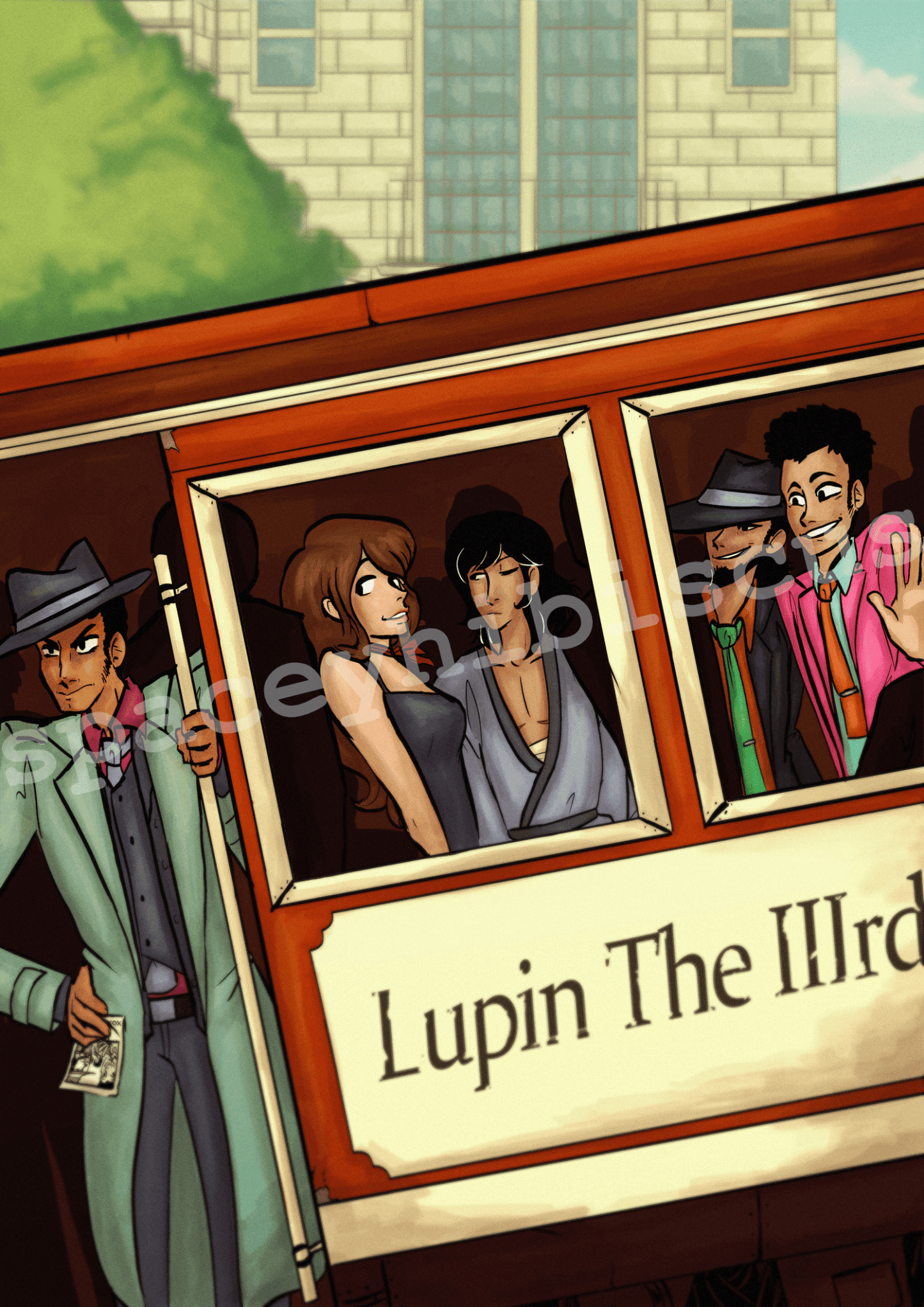 Lupin The Third: A Hot Trail - Print - Art Print - Unleash The Merch!