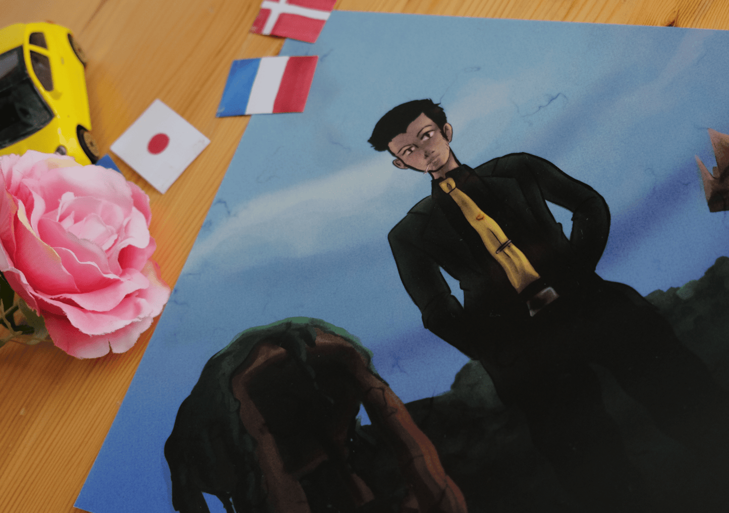 Lupin The Third: Memories by the lake - Print - Art Print - Unleash The Merch!