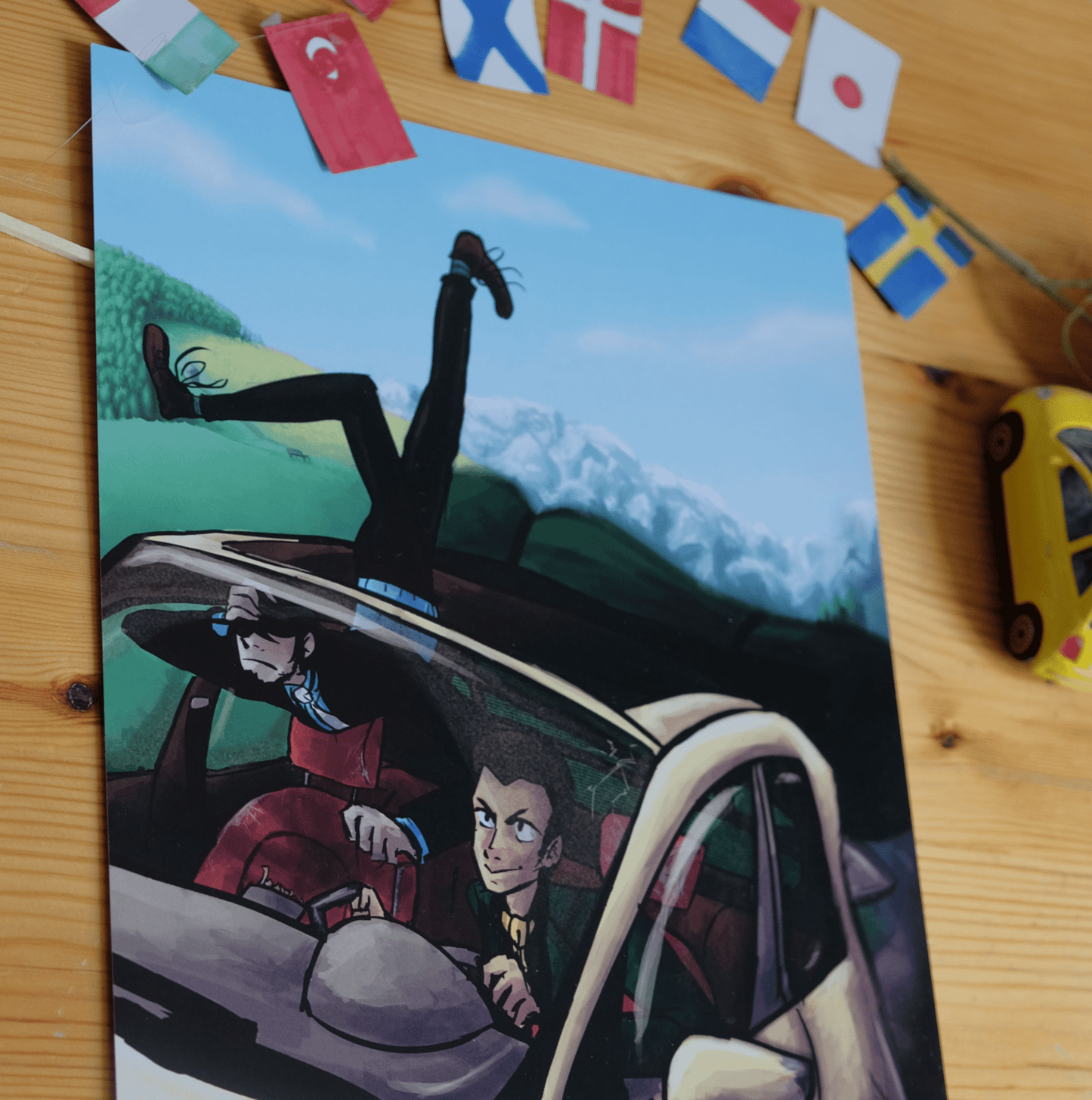 Lupin The Third: The Big Chase - Print - Art Print - Unleash The Merch!