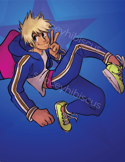 Mob Psycho 100: Rising Star Teru - Print - Art Print - Unleash The Merch!