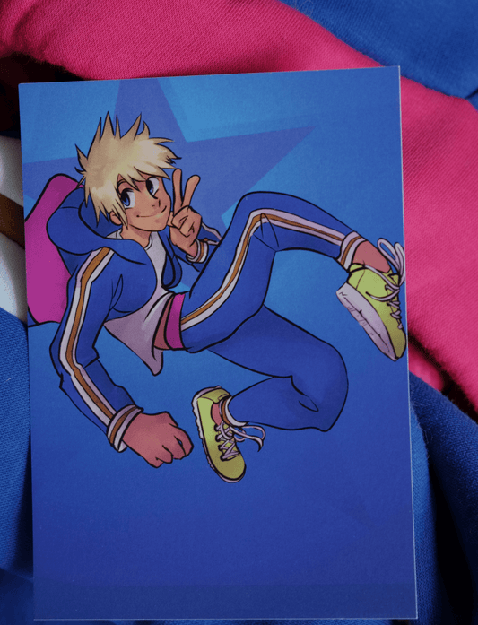 Mob Psycho 100: Rising Star Teru - Print - Art Print - Unleash The Merch!