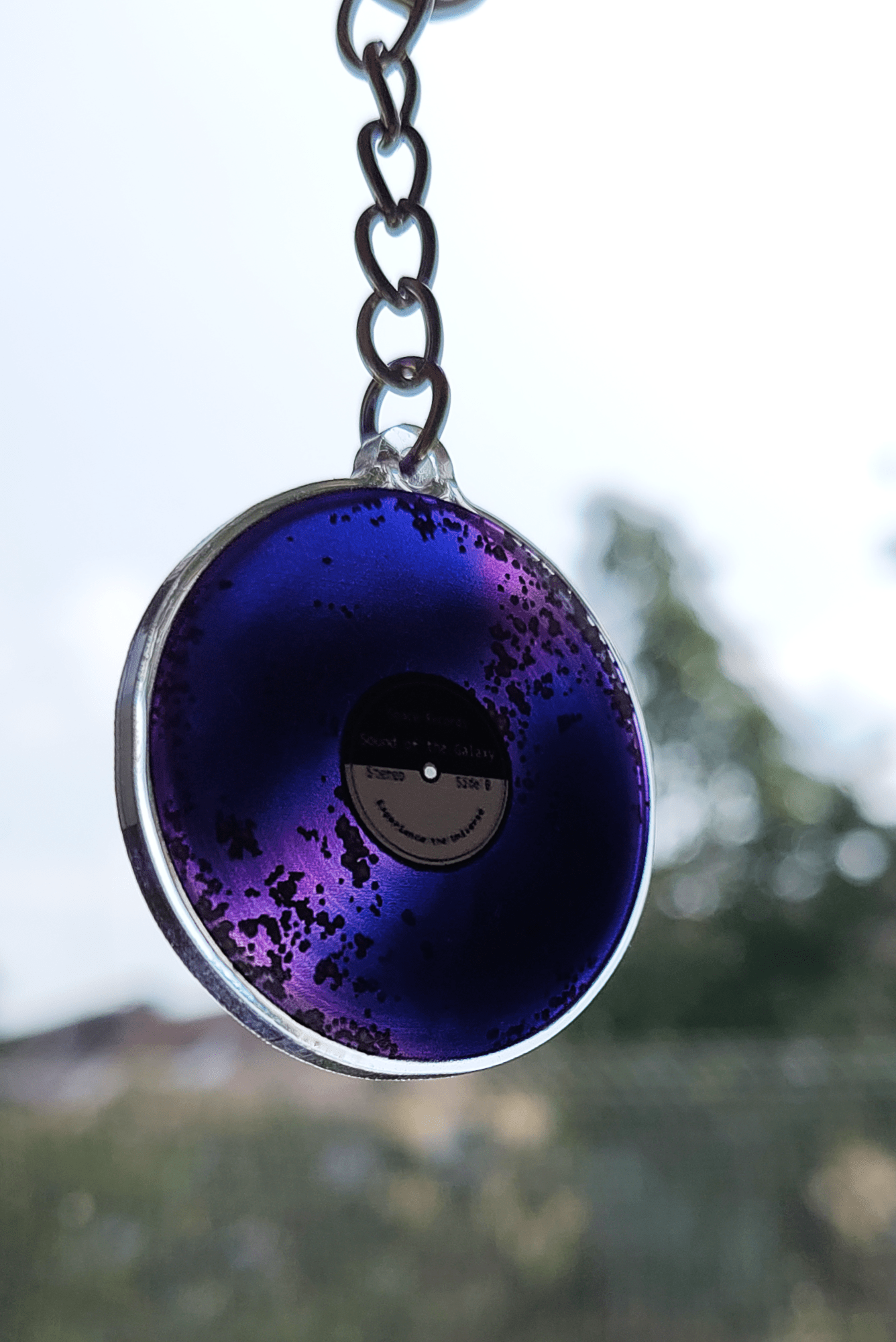 Motif Vinyls: Sound of the Galaxy - double sided acrylic keychains - Acrylic Charm - Unleash The Merch!