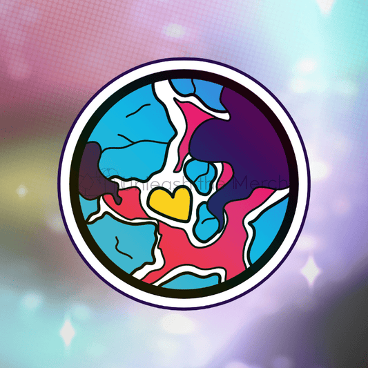 Planet Pride Holo Stickers - Stickers - Unleash The Merch!