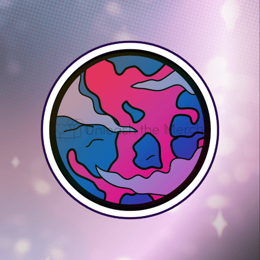 Planet Pride Holo Stickers - Stickers - Unleash The Merch!