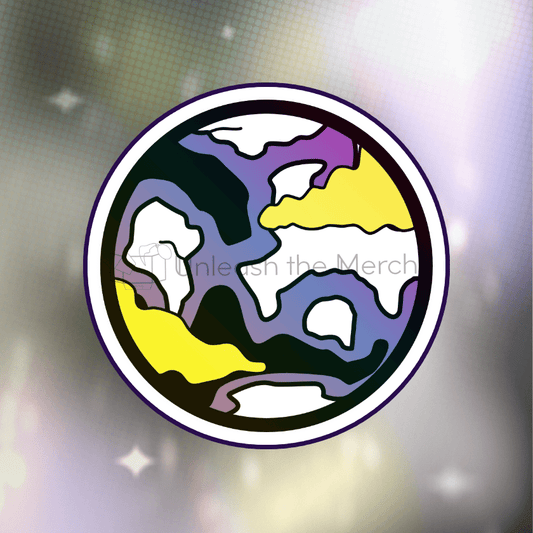 Planet Pride Holo Stickers - Stickers - Unleash The Merch!