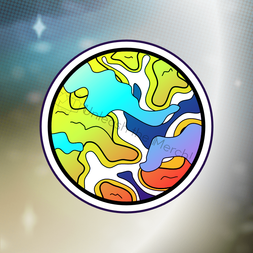 Planet Pride Holo Stickers - Stickers - Unleash The Merch!