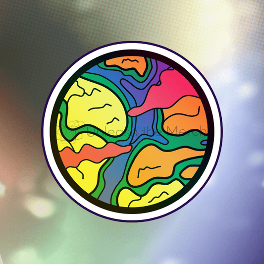 Planet Pride Holo Stickers - Stickers - Unleash The Merch!